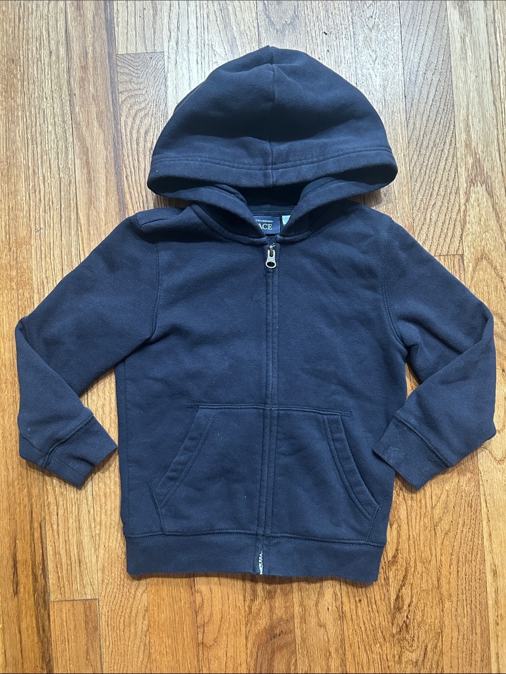 The Children's Place Navy Zip Front Hoodie Back to School Daily Wear 5T